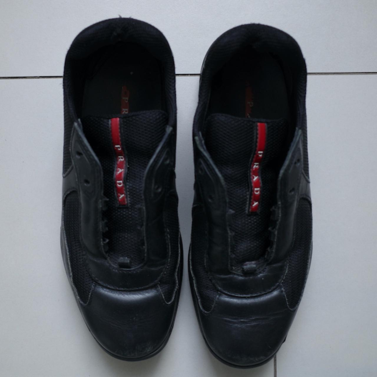 authentic black Prada Americas Cup shoes // ... - Depop