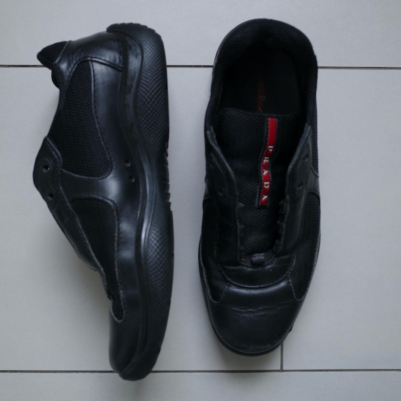 authentic black Prada Americas Cup shoes // ... - Depop