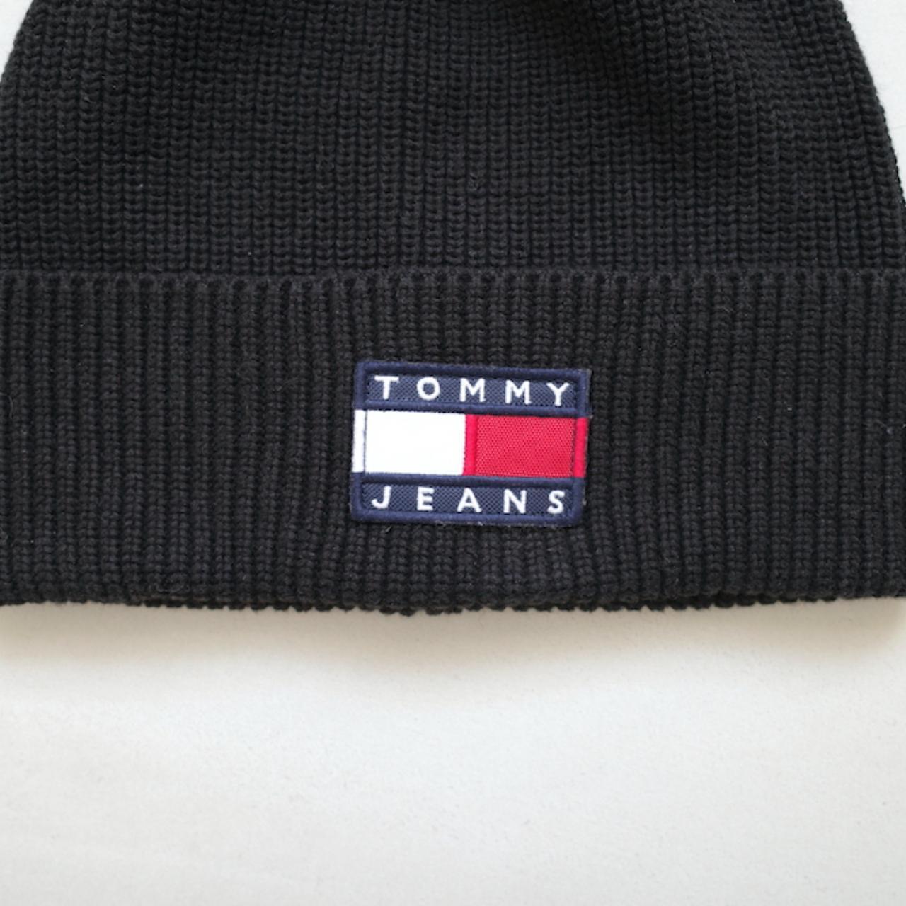 tommy jeans heritage flag beanie