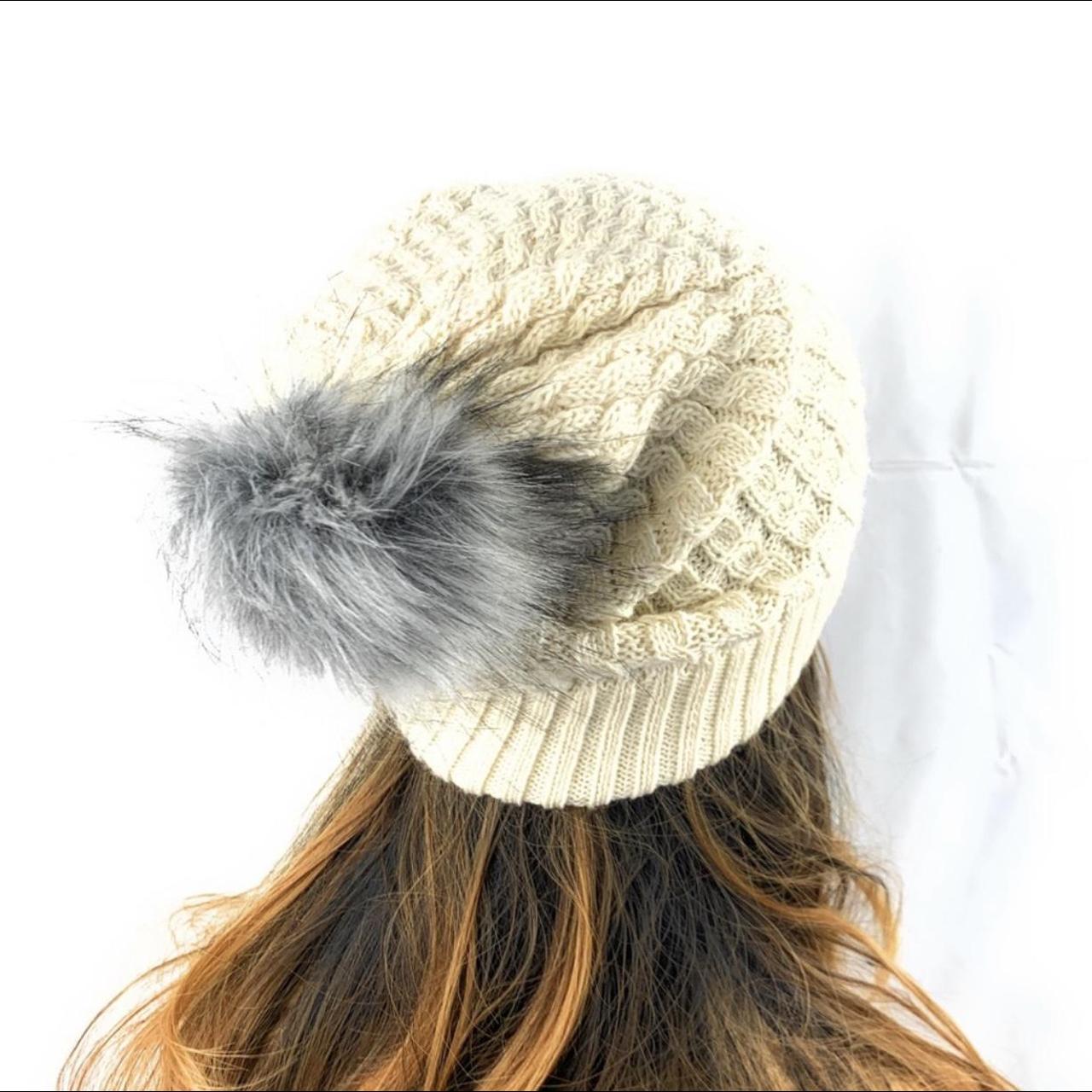 Product Image 2 - Slouch Beanie With Pom Ivory
This