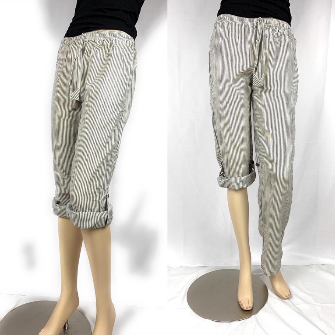 Spring/Summer New Bamboo Cotton Women's Straddle Dress Pants
