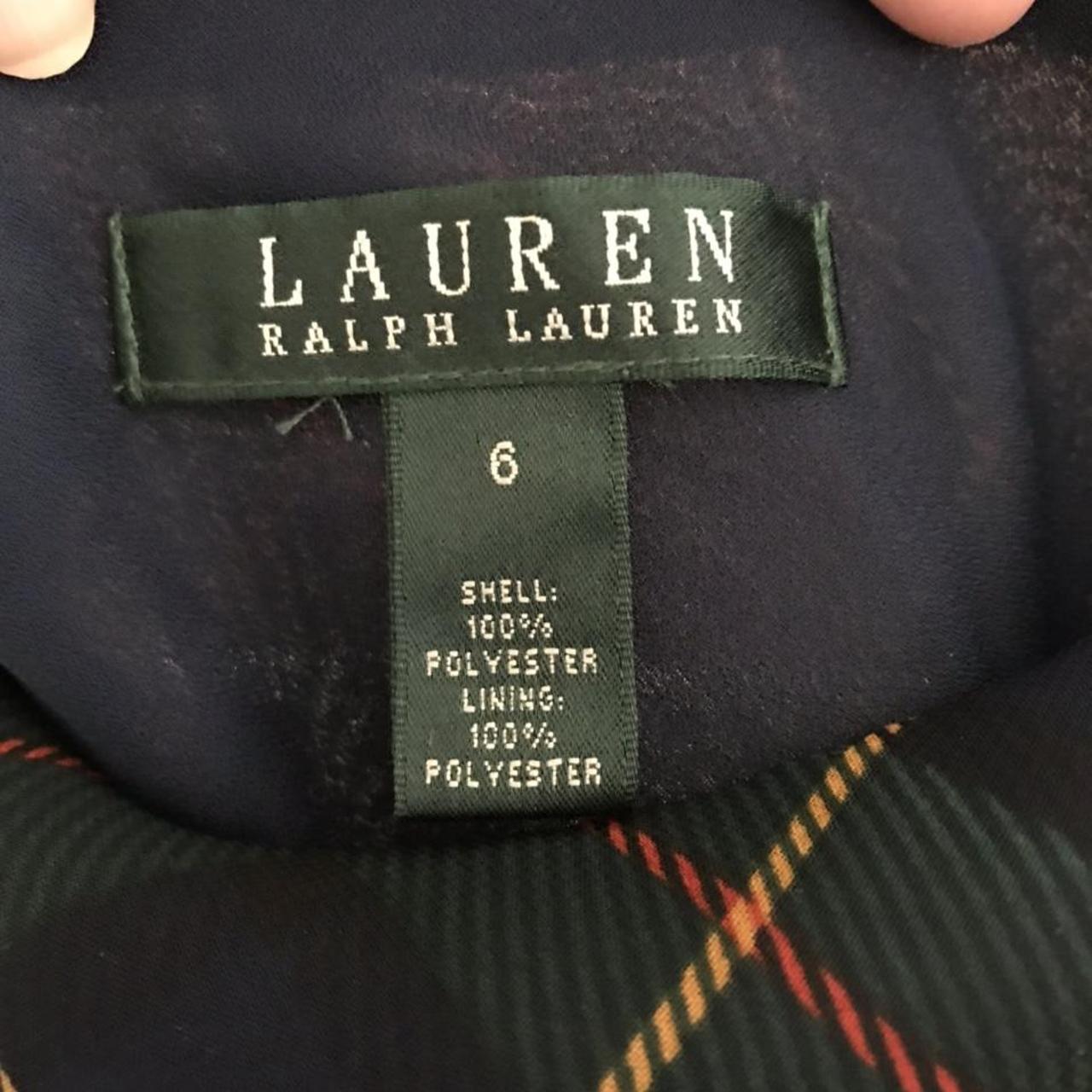 Ralph Lauren tartan ruffle skirt US 6/ UK... - Depop