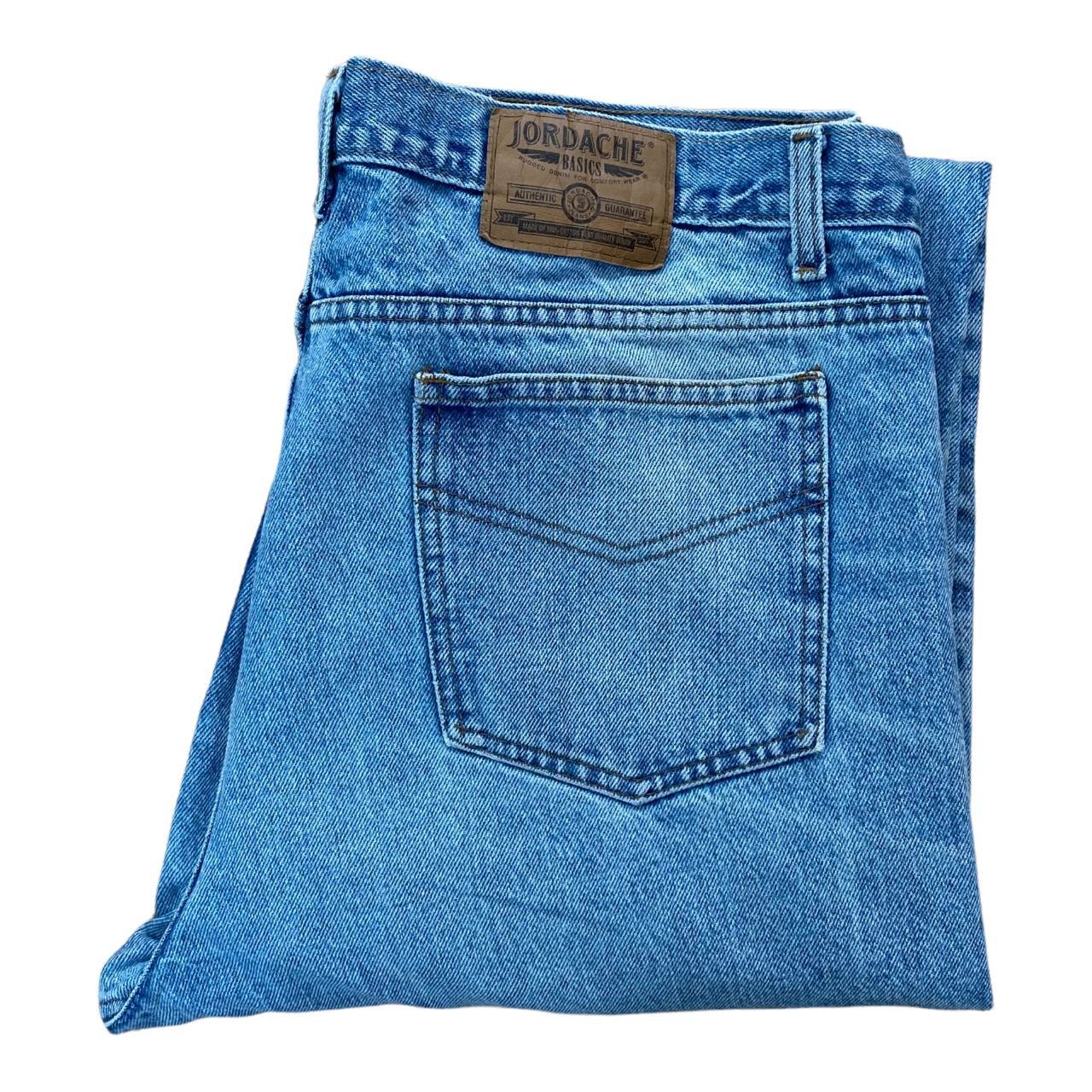 Vintage Jordache Basics Men’s Stonewash Blue Jeans... - Depop