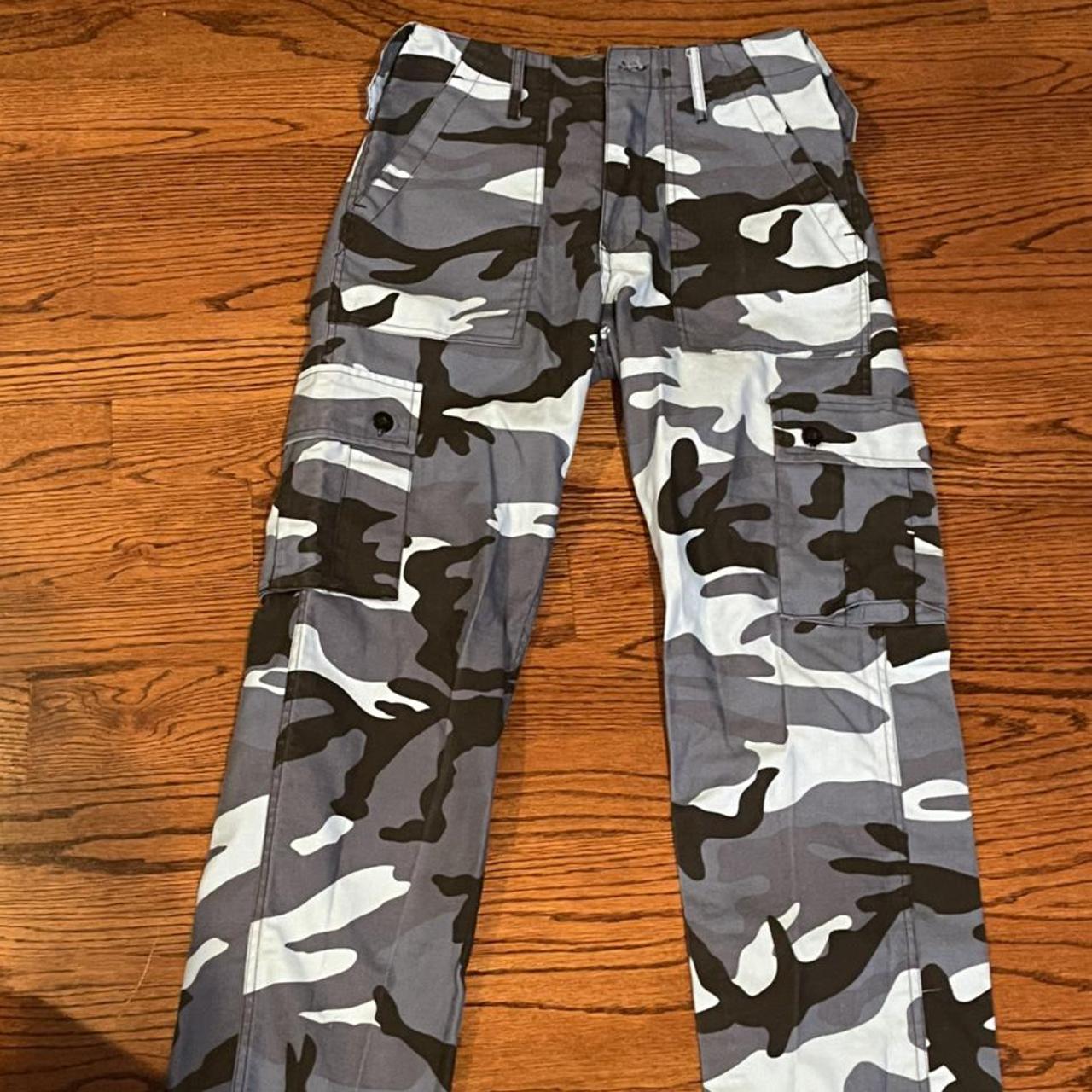 Lined Utility Cargo Pants - College Navy Camouflage | Boden US
