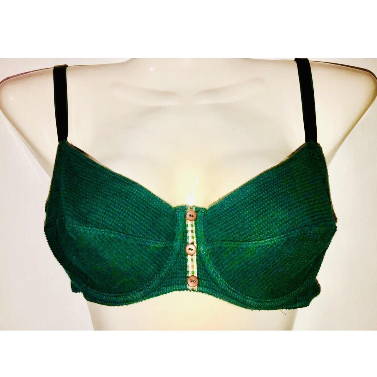 Vintage Victoria's Secret bra size 36C , black - Depop