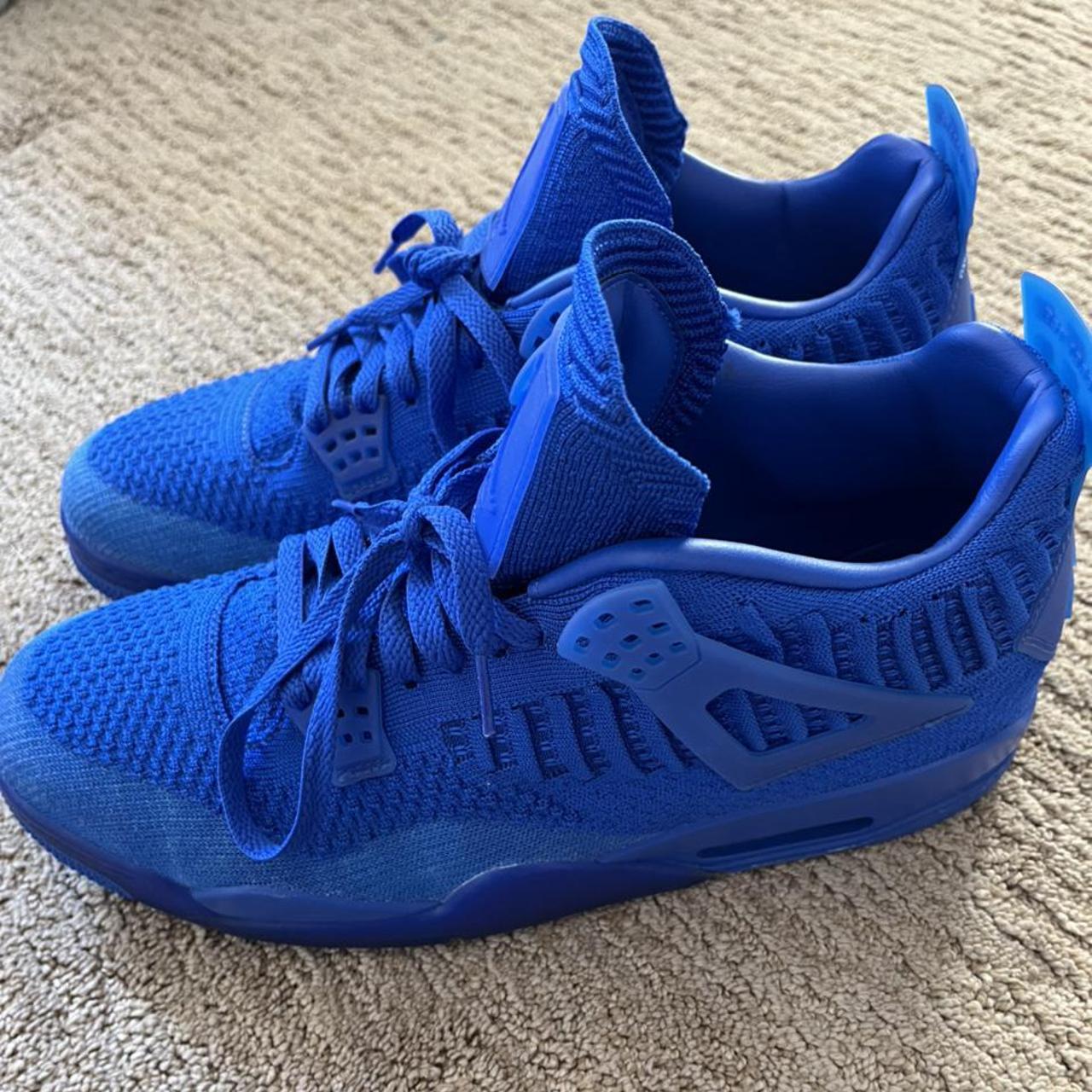 Flyknit Blue Nike Jordan Flyknit Blue Fkyknit Jordan 4s With