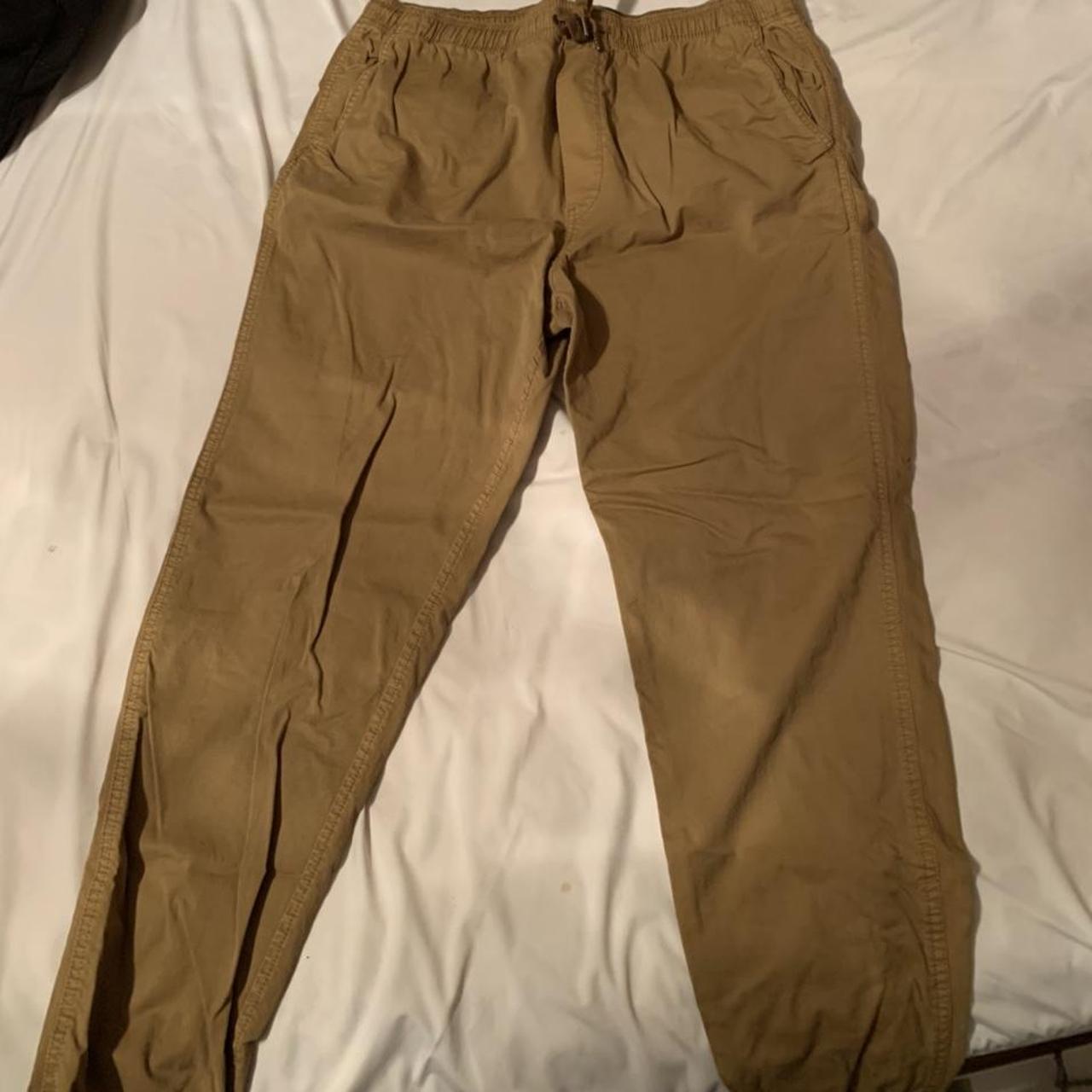 khaki joggers mens american eagle