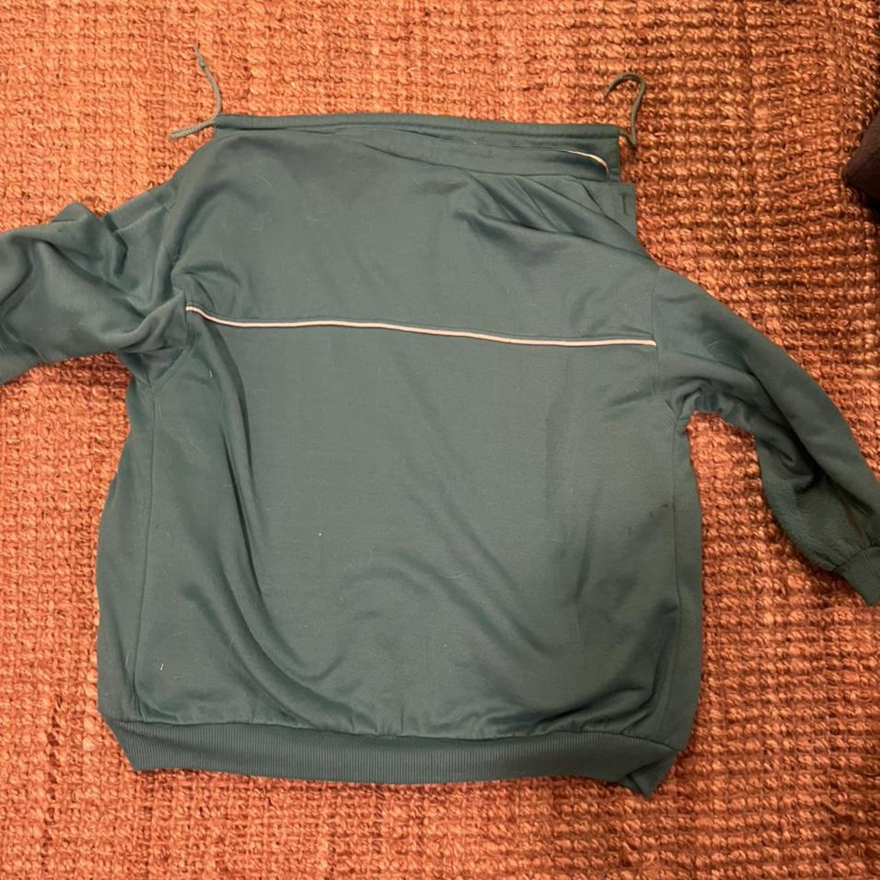 Men's Blue and Green Coat (4)