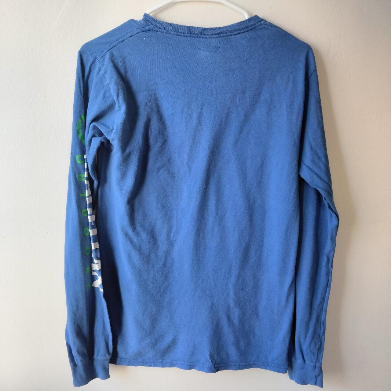 Magellan Outdoors blue long sleeve T-shirt Simple... - Depop