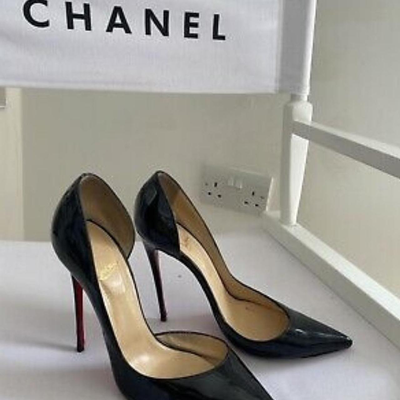 louboutin scarpin patent leather