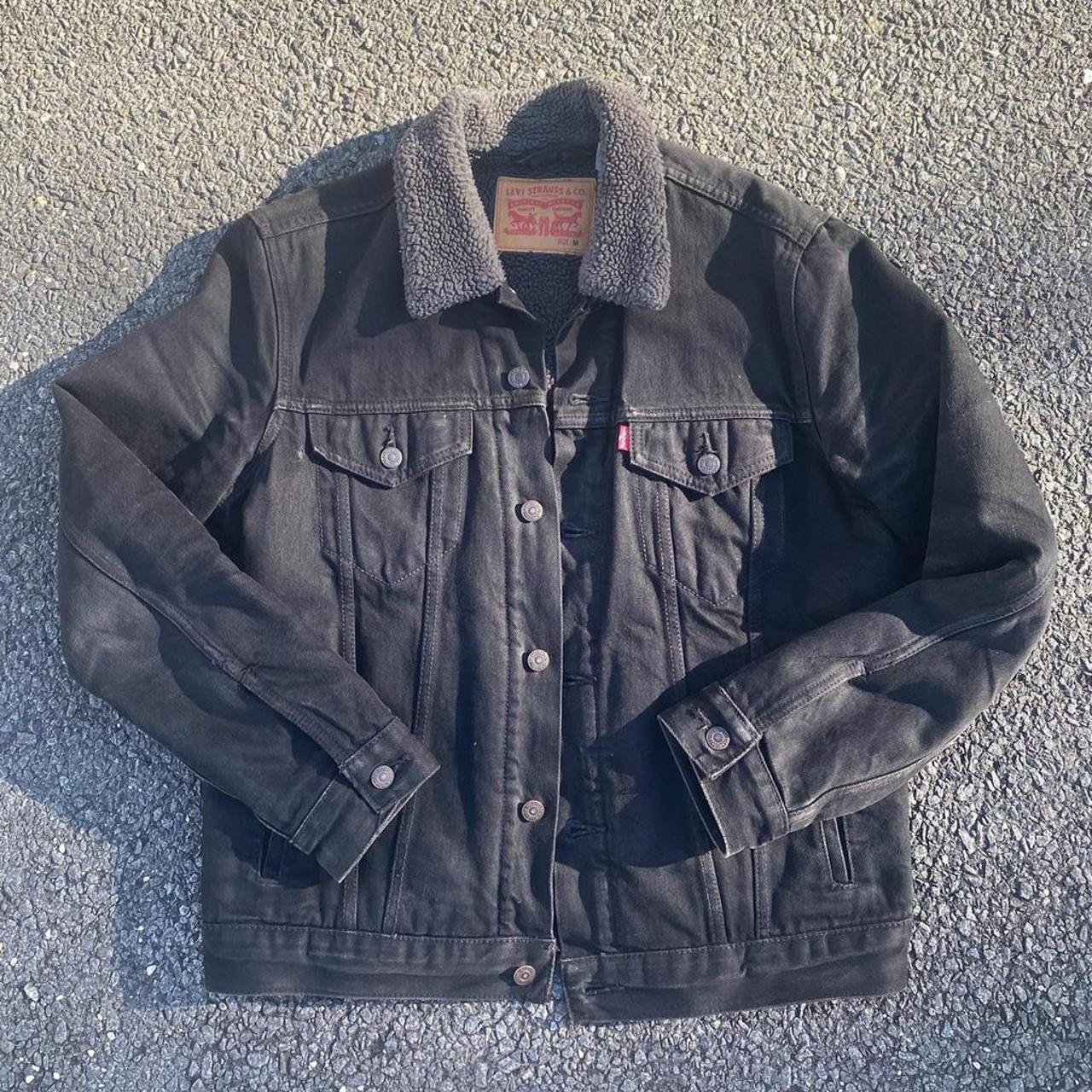 levi strauss black jacket