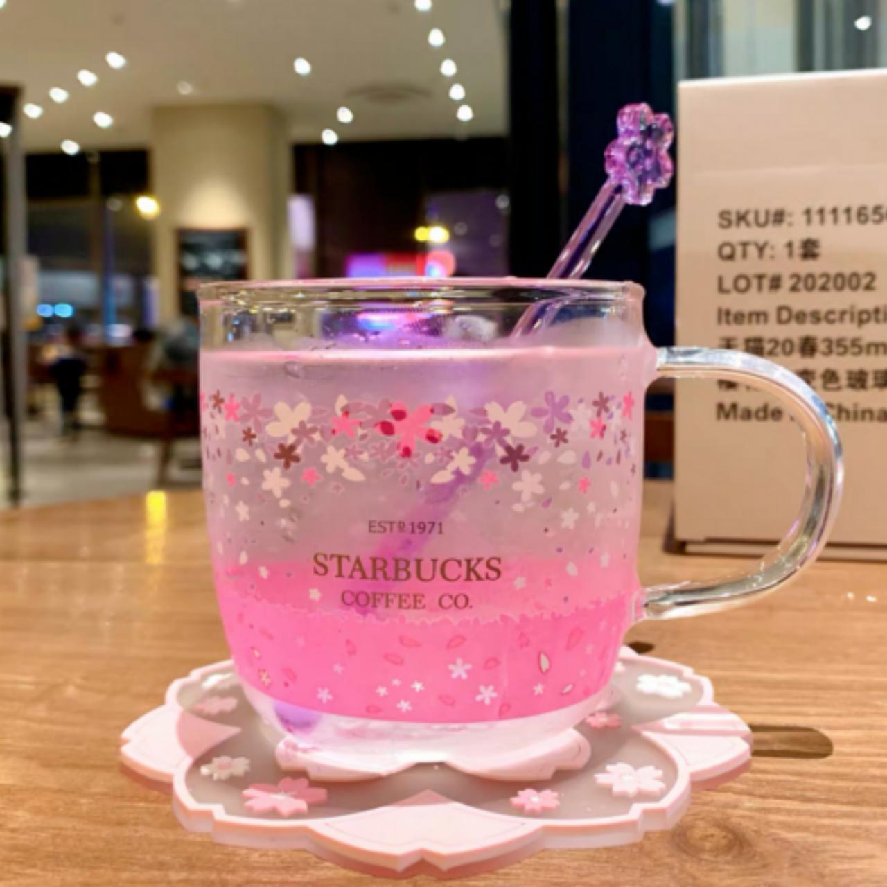 Starbucks discount Sakura Glass