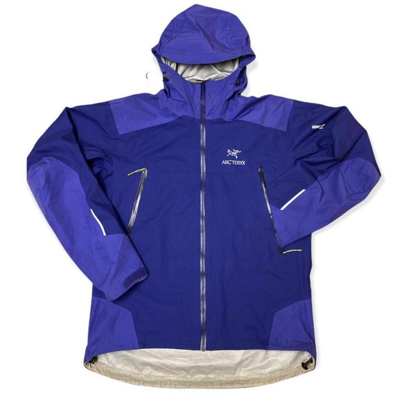 Arcteryx top purple jacket