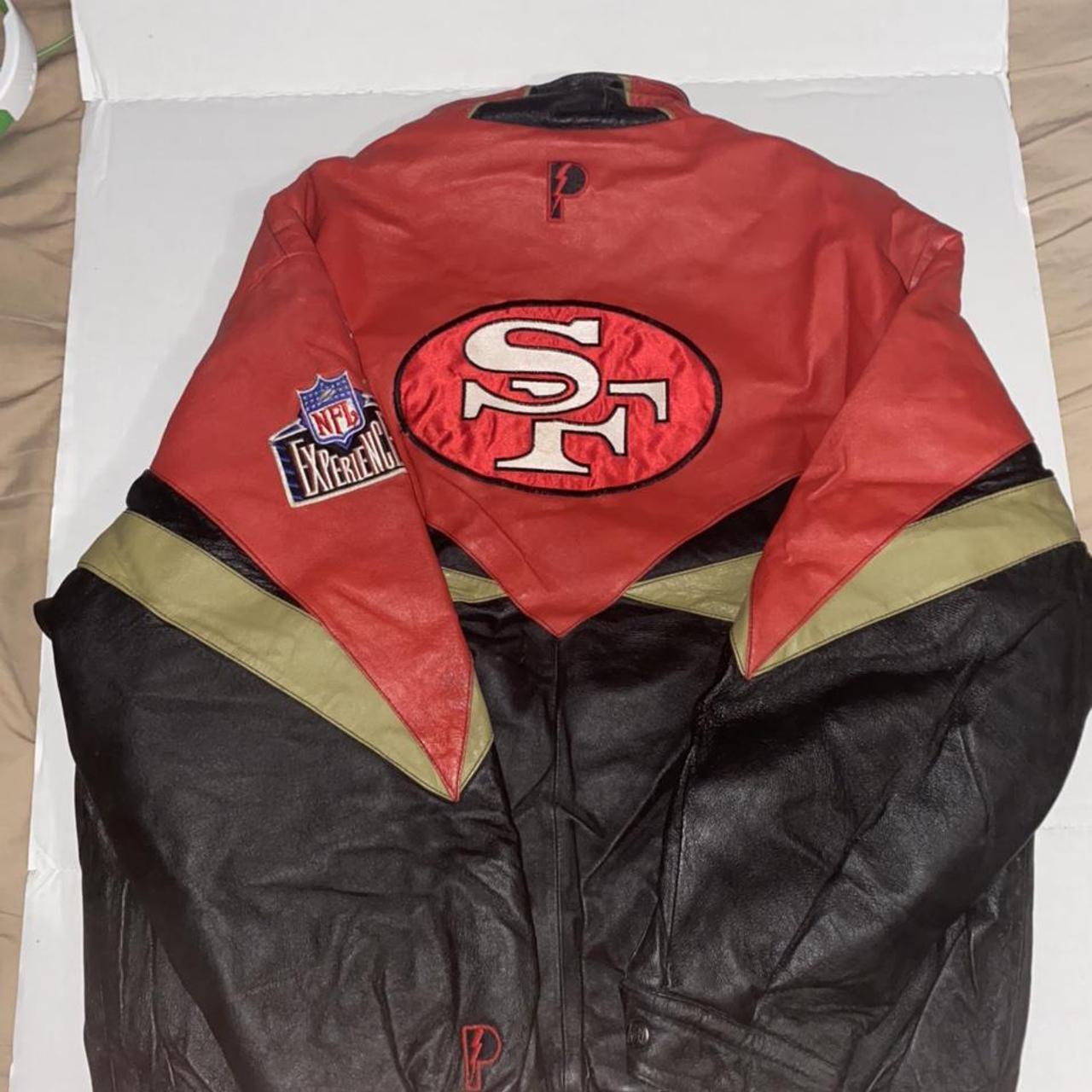 Vintage 90s Starter San Francisco 49ers Jacket Size - Depop