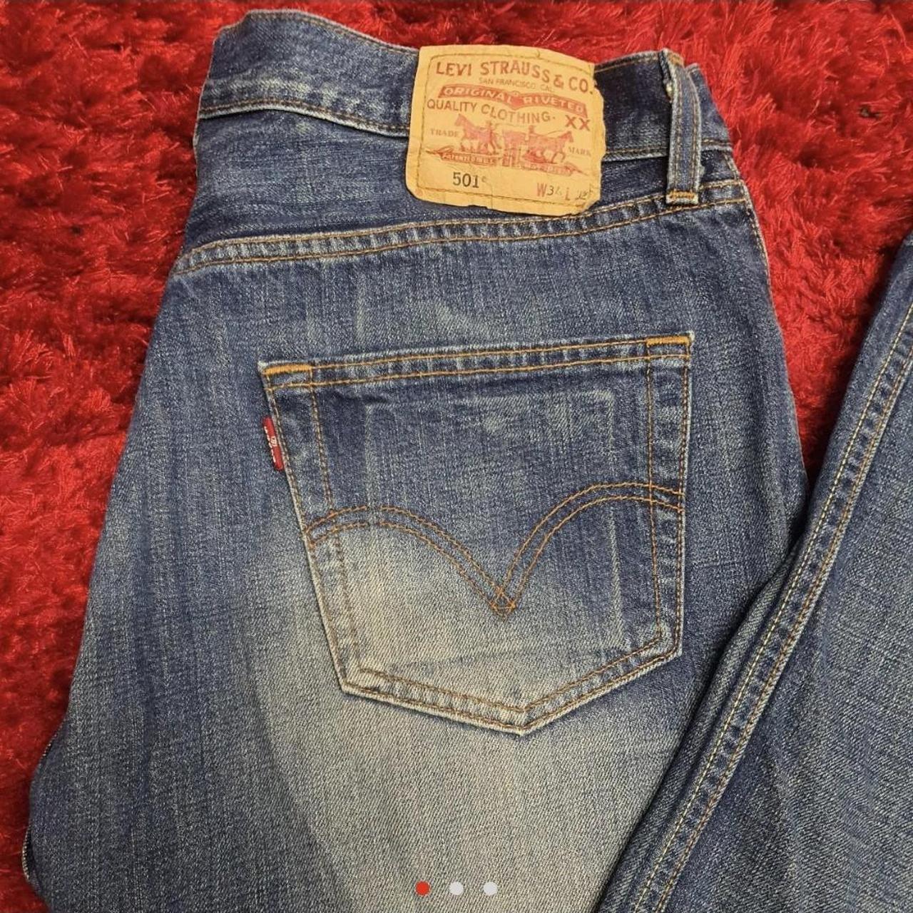 second hand levis 501 jeans