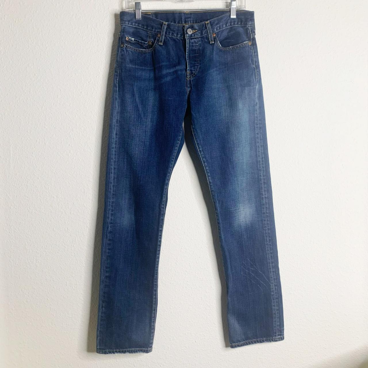 Levi’s Button-Fly Straight Leg Denim... - Depop