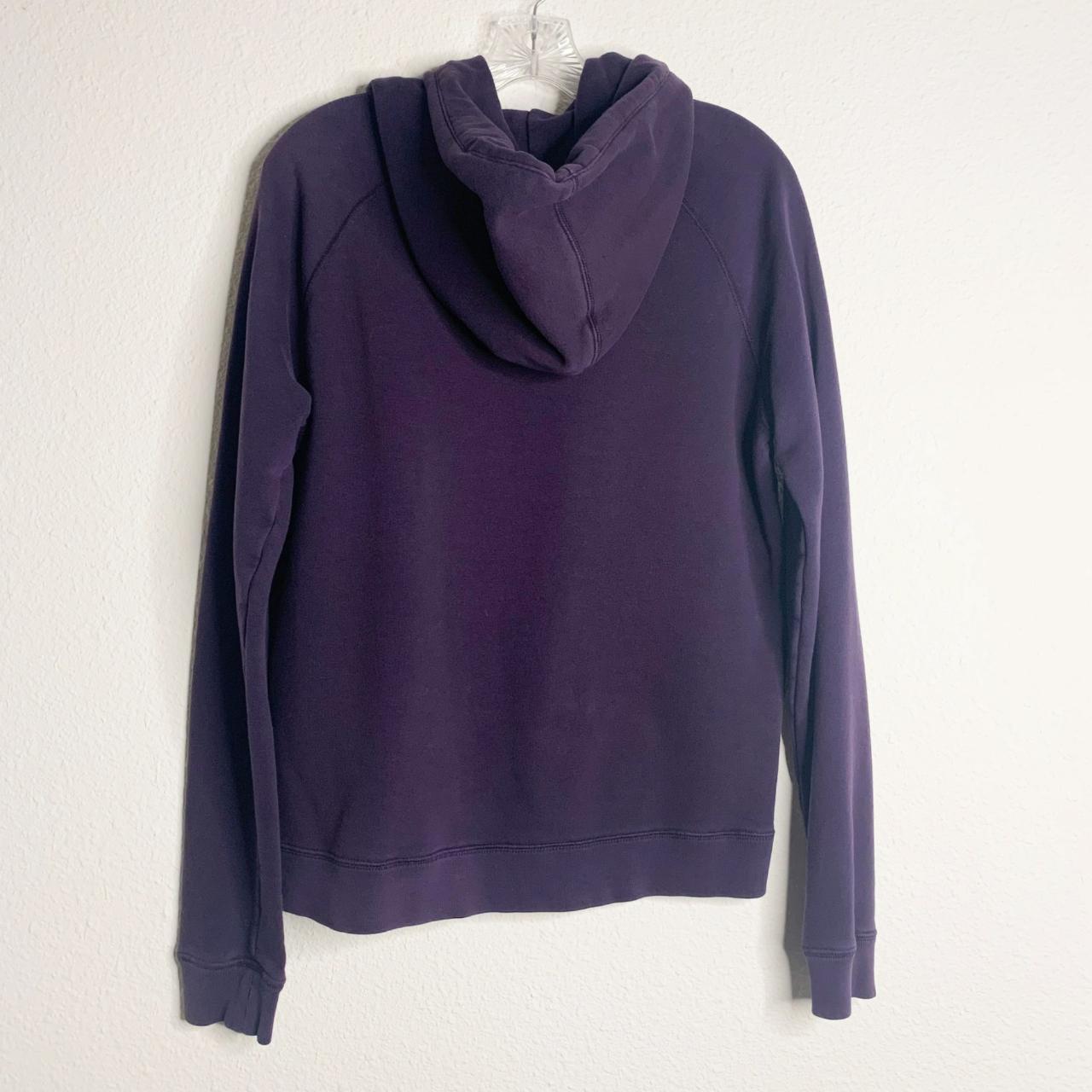 Nike Purple Pullover Hoodie Sweatshirt Spell Out Big... - Depop