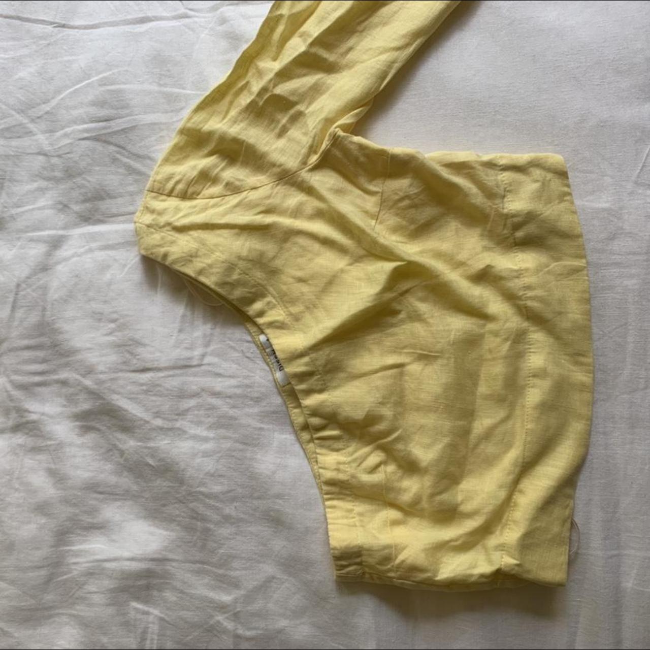 Women's Yellow Shirt Depop