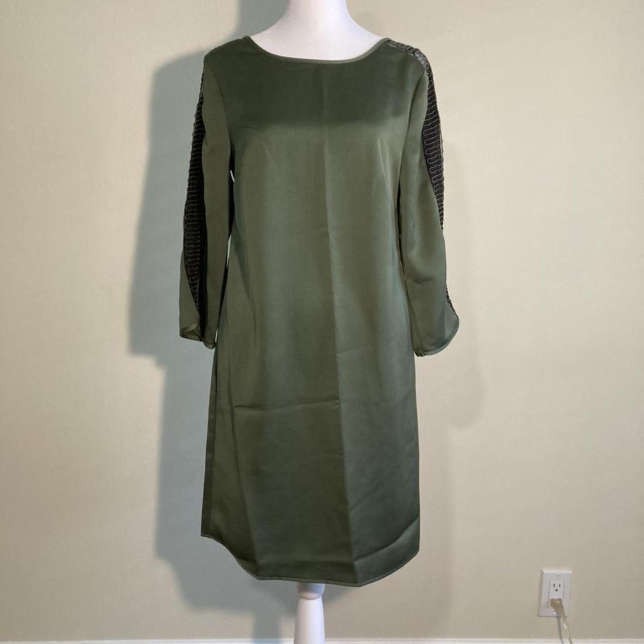 Dorothy Perkins Women's Green and Khaki Dress