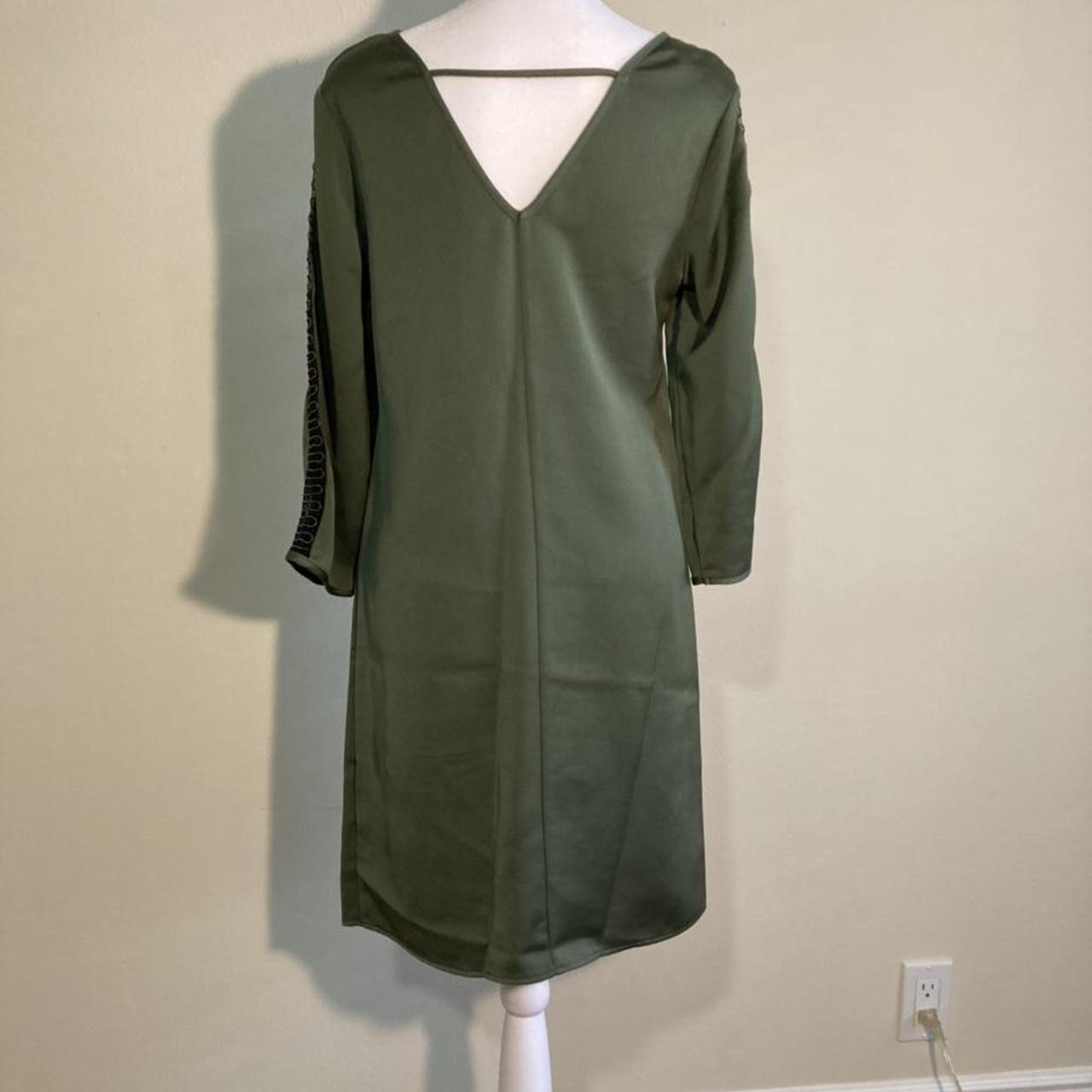 Dorothy Perkins Women's Green and Khaki Dress (2)