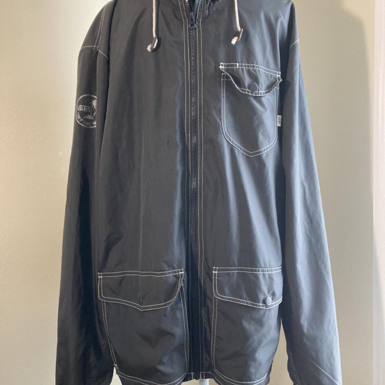 men vans windbreaker