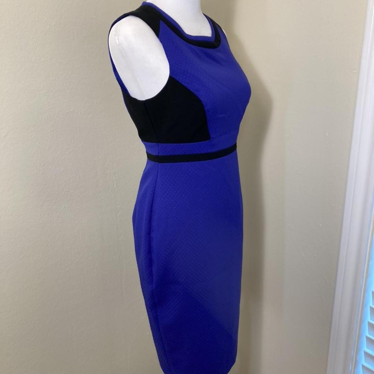Dorothy Perkins Women's Blue and Black Dress (2)