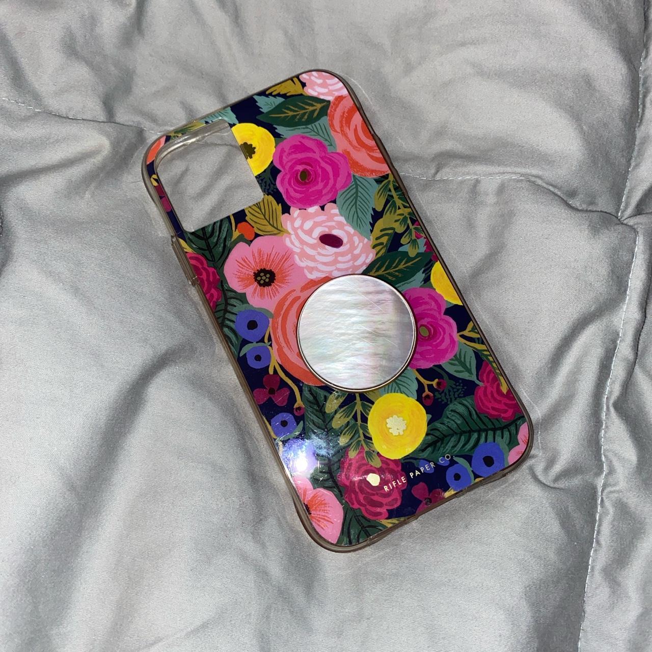iPhone 11 hard case with pop socket Depop