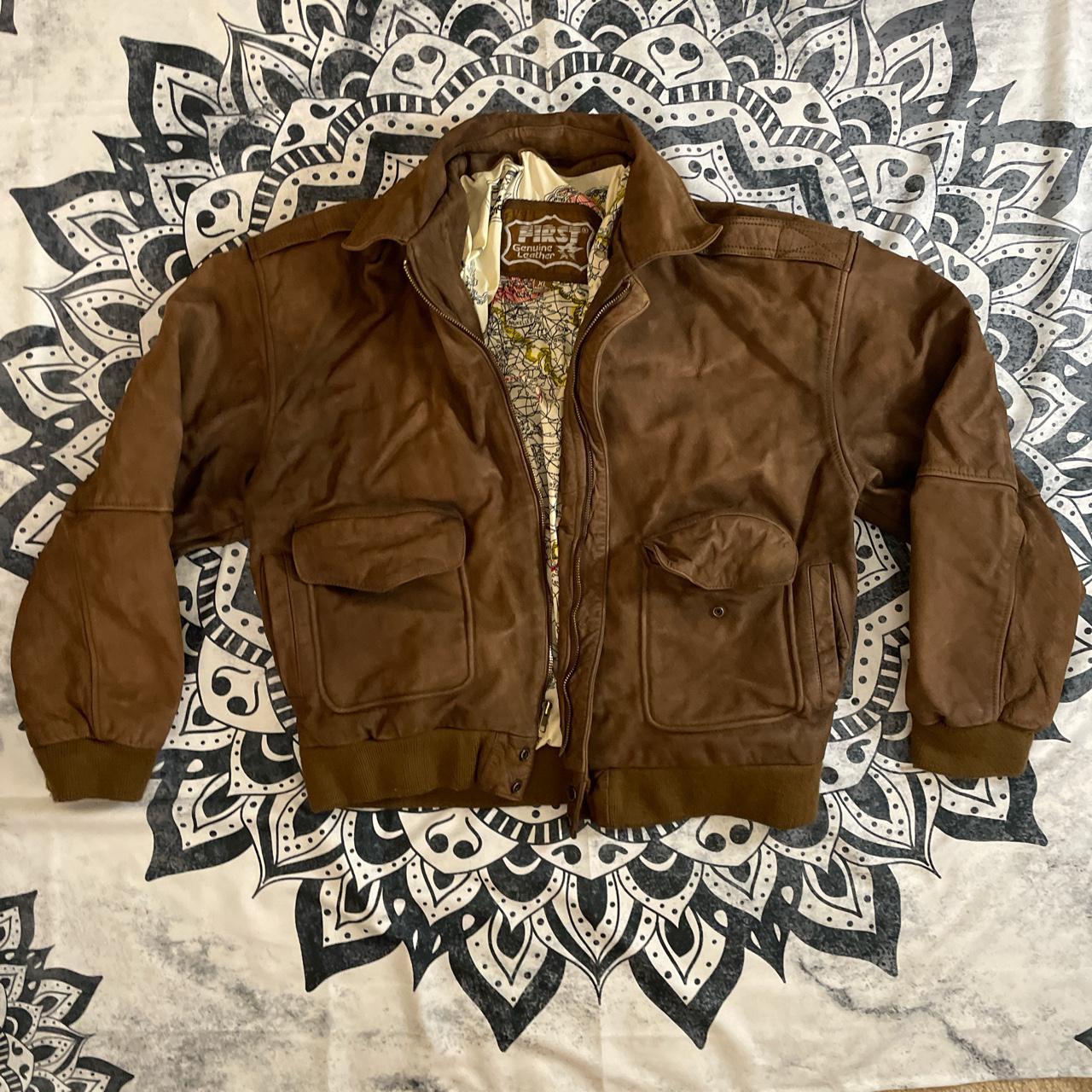 first genuine leather jacket vintage