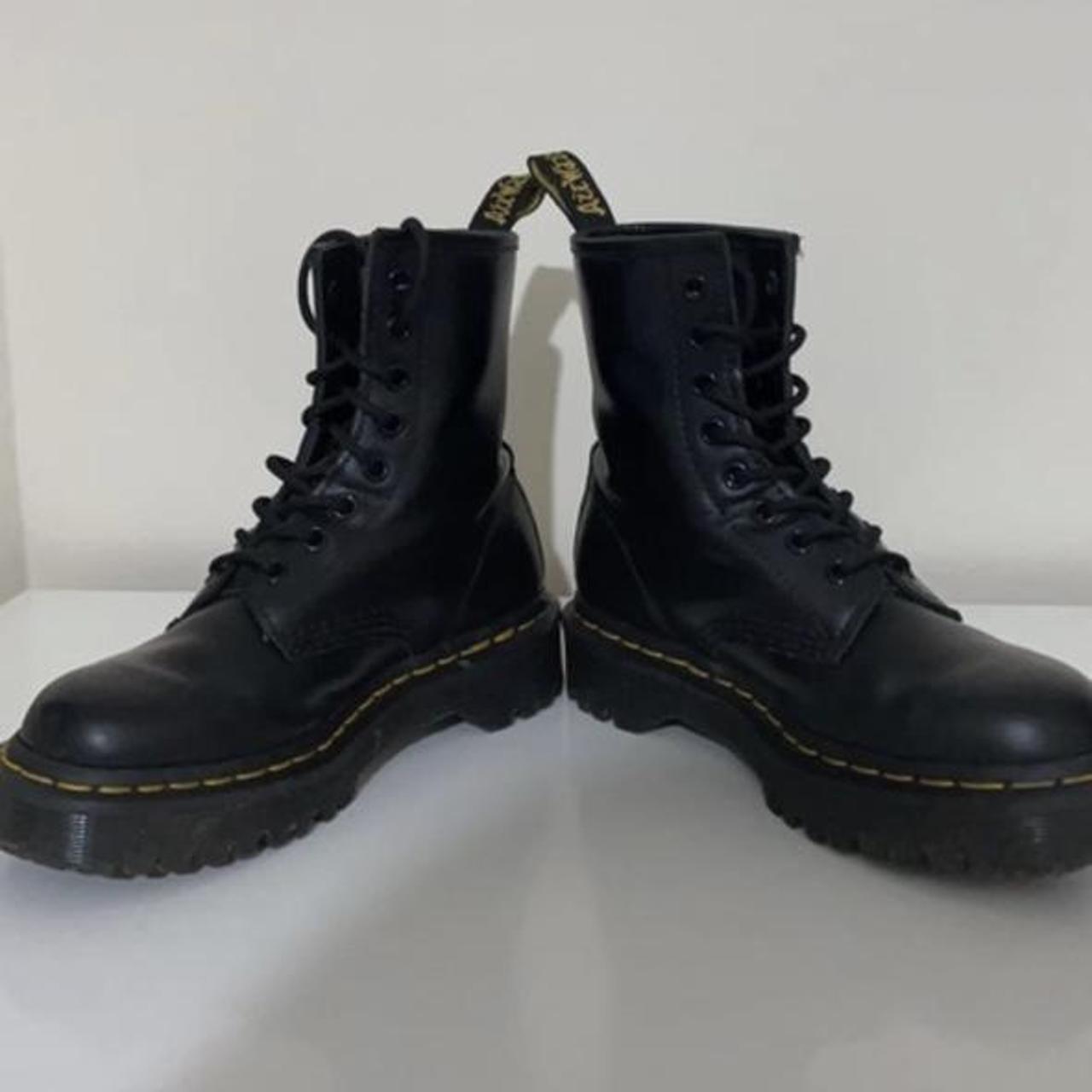 Original Dr Martens Platform Boots Immaculate... - Depop