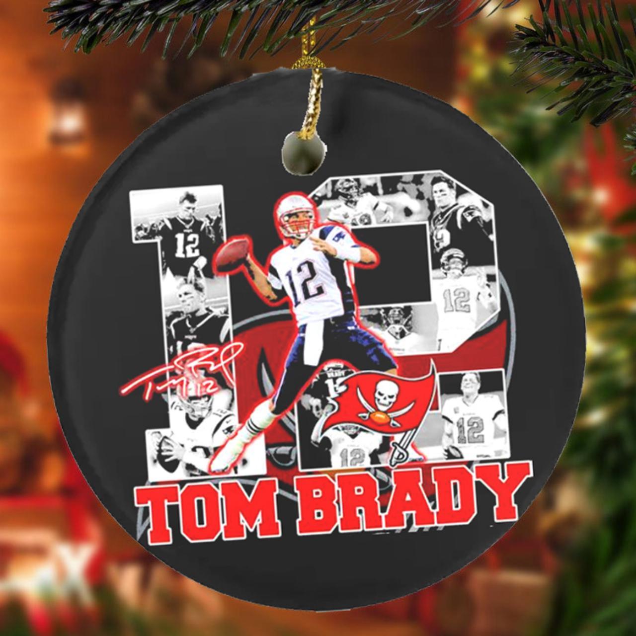 Tom Brady Ornament