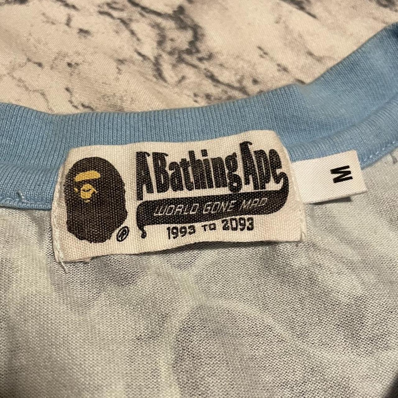 Bape ABC Camo Cushion Light Blue #bape #art #camo - Depop