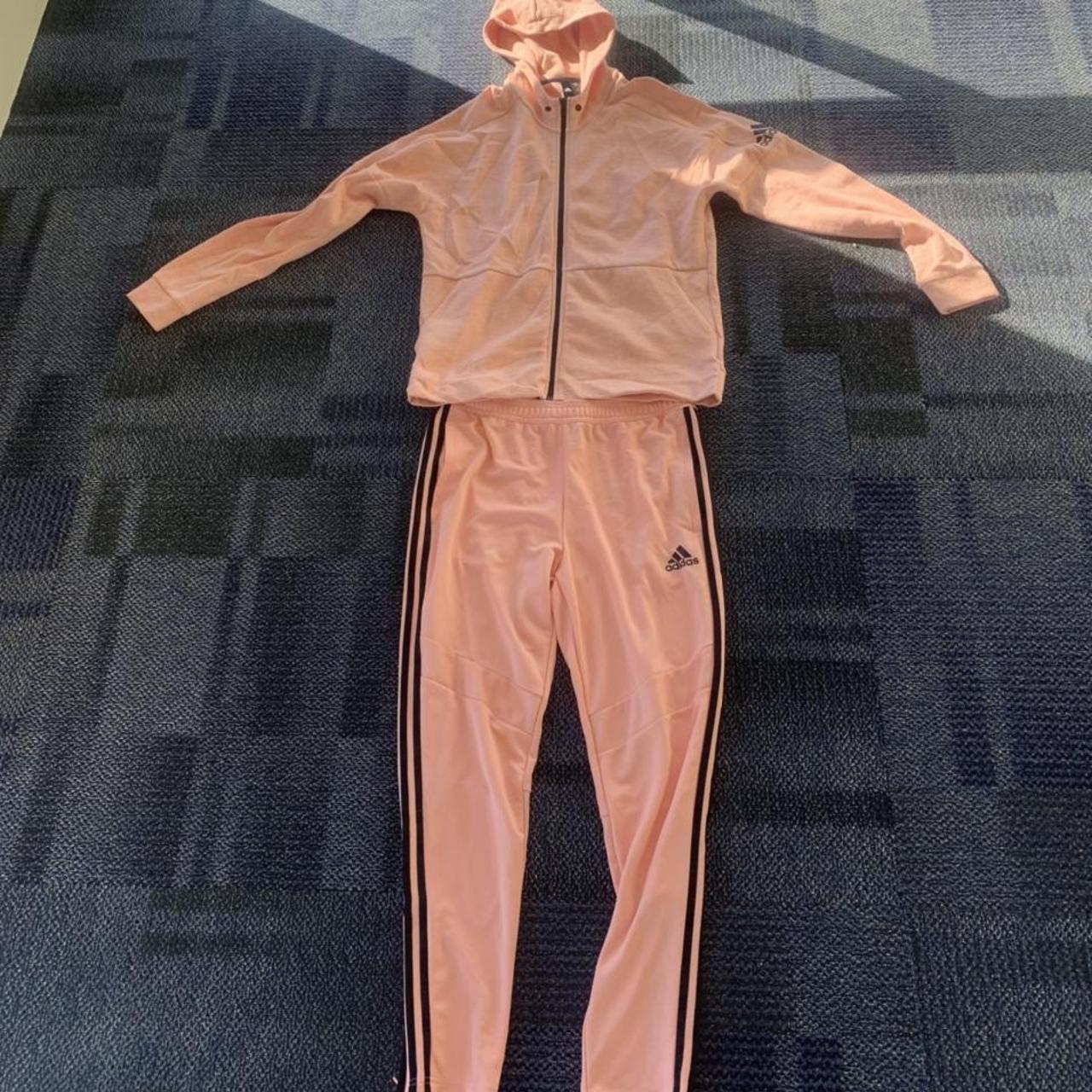 Adidas jogging suit #adidas #men adidasmen Peach and... - Depop