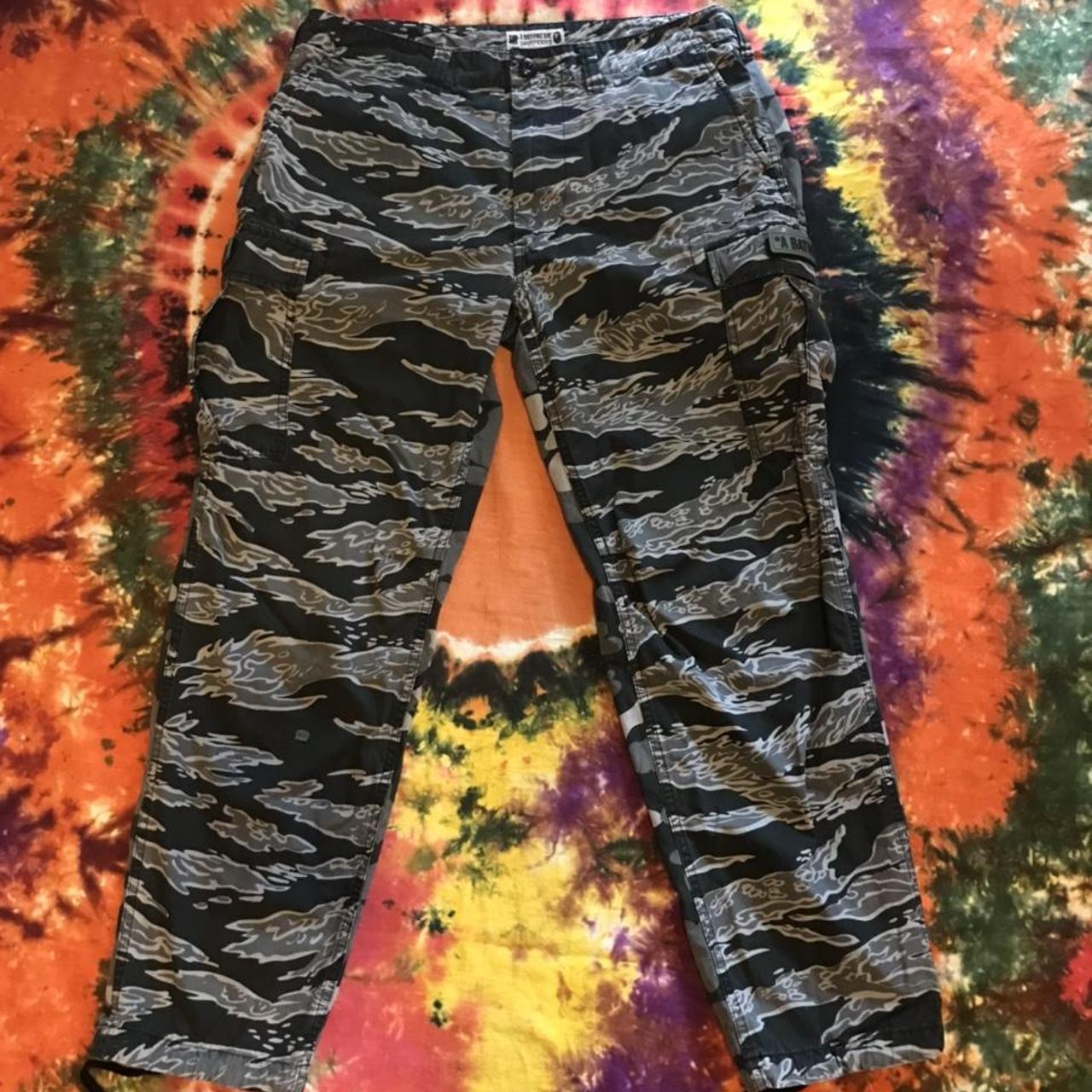 A Bathing Ape X Undefeated 6 Pocket Pants #bape... - Depop