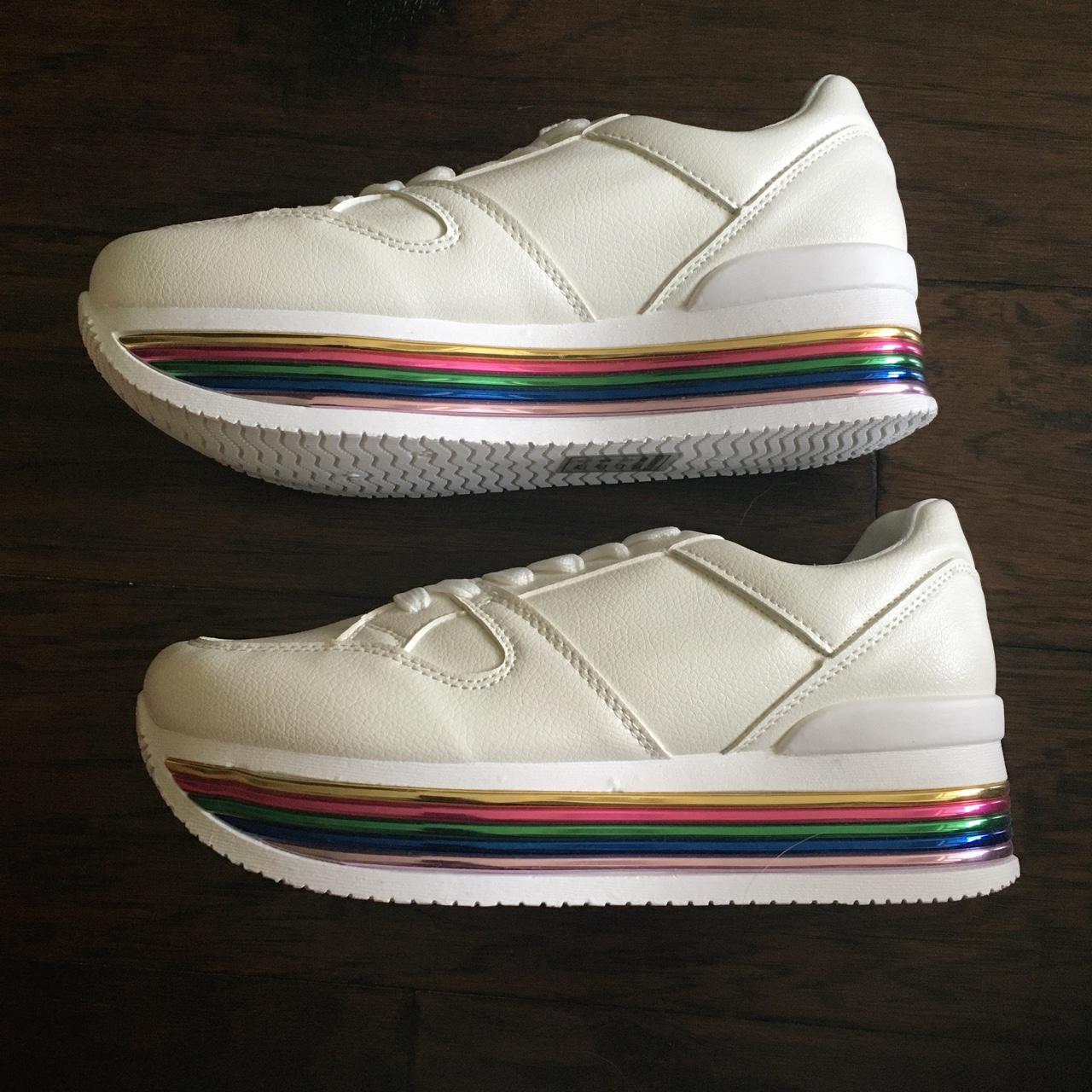 qupid platform sneakers