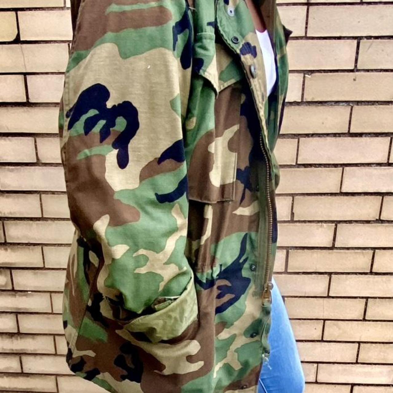 long army fatigue jacket