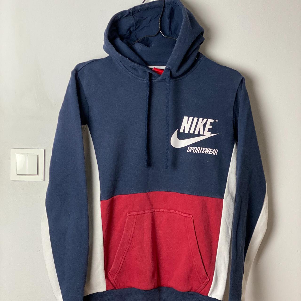 nike sportswear retro hoodie