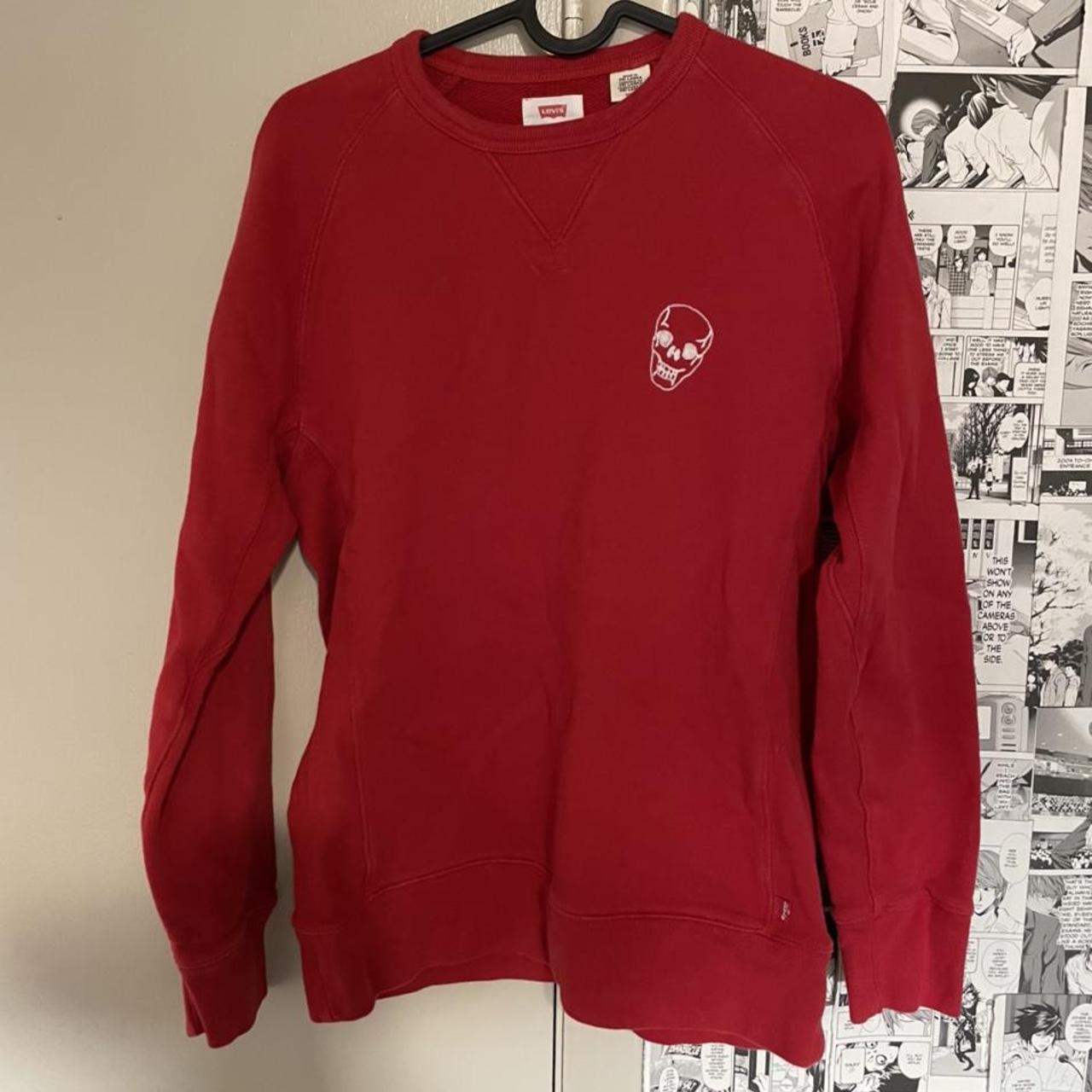 Levi's red online jumper