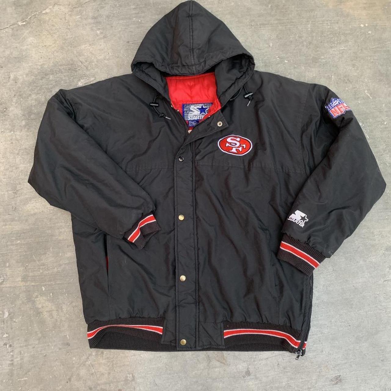 San Francisco 49ers Starter Jacket. Size XL. Classic - Depop