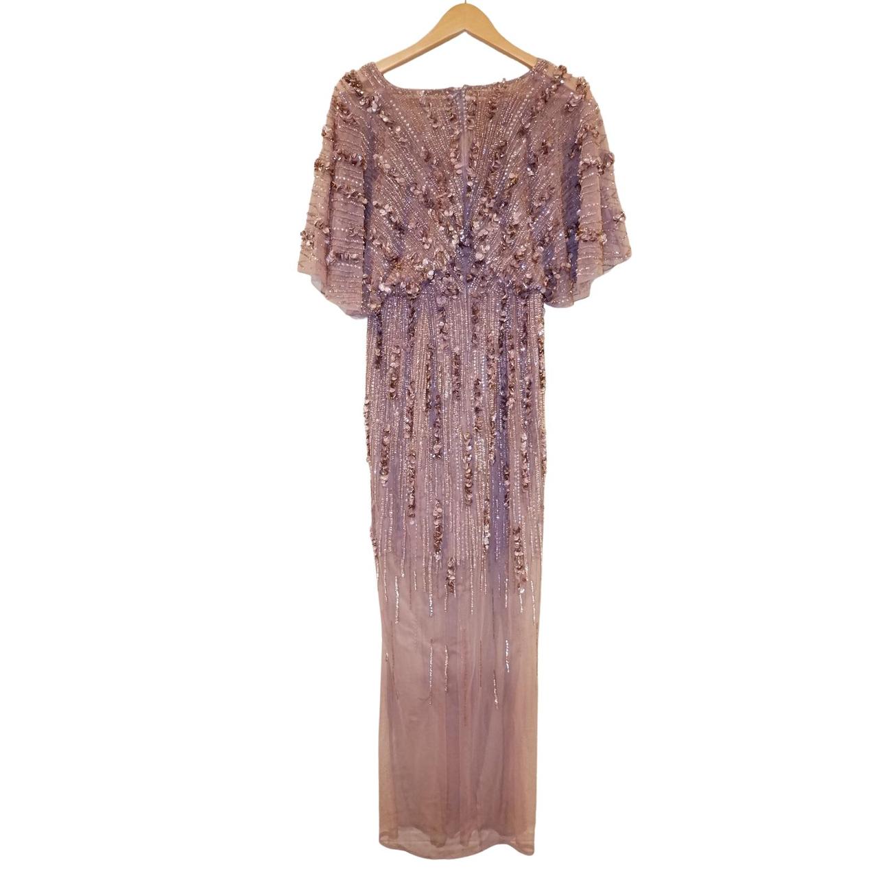 Product Image 2 - Aidan Mattox Embroidered V-Neck Gown
Color: