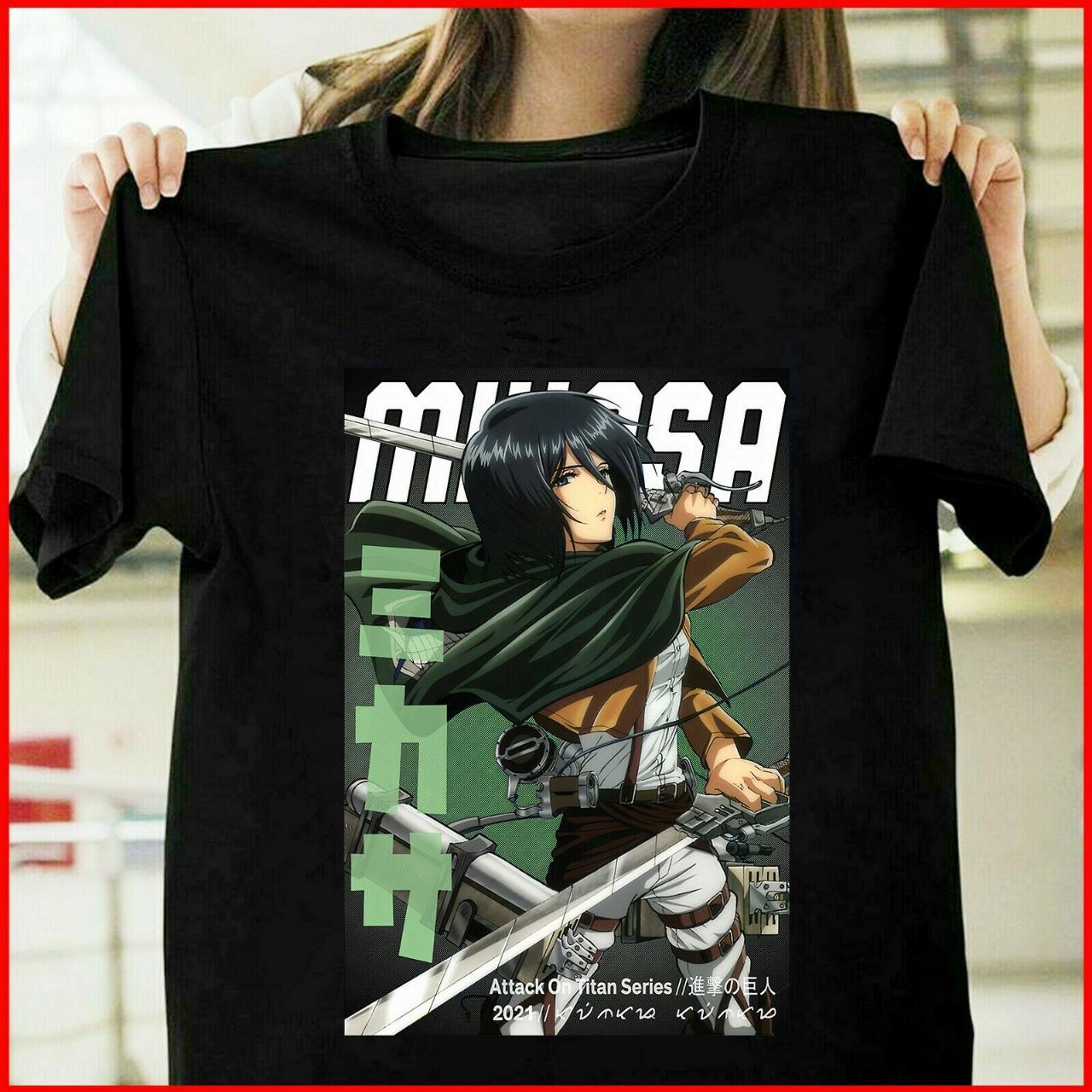 mikasa in shirt