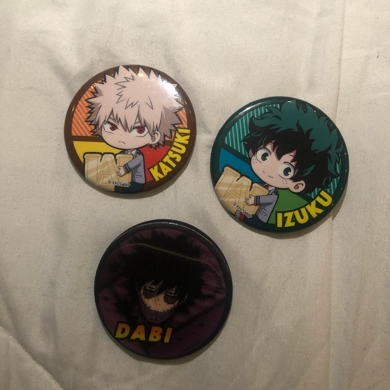 Selling My Hero Academia Pins & Keychains (rubber... - Depop