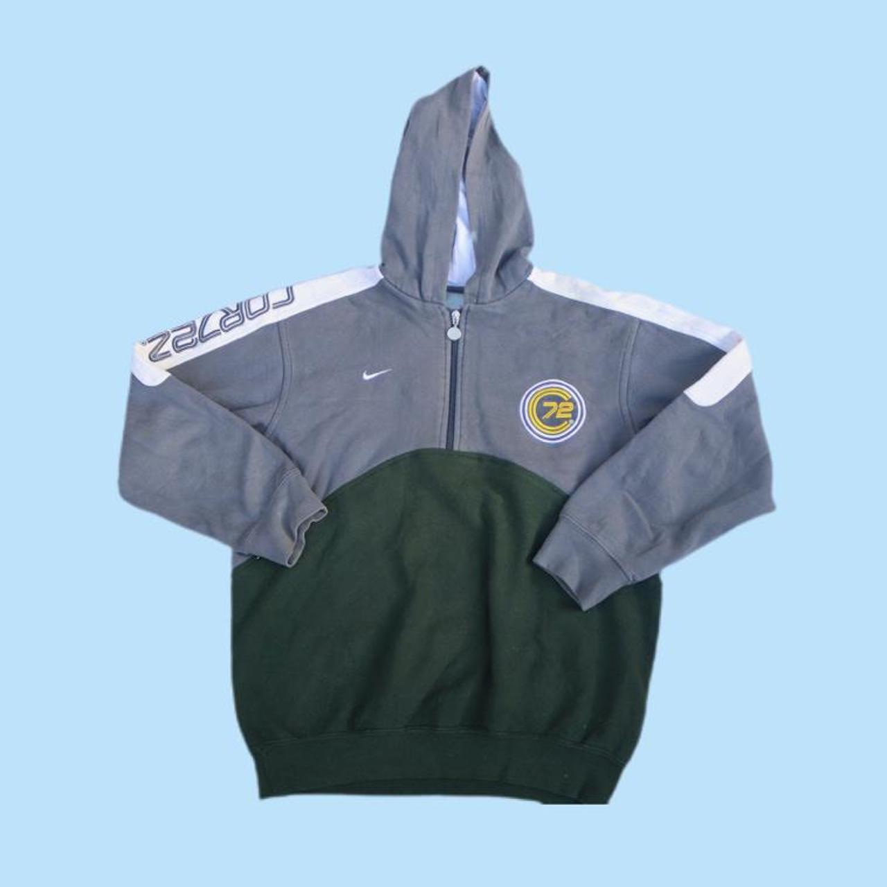 green nike quarter zip