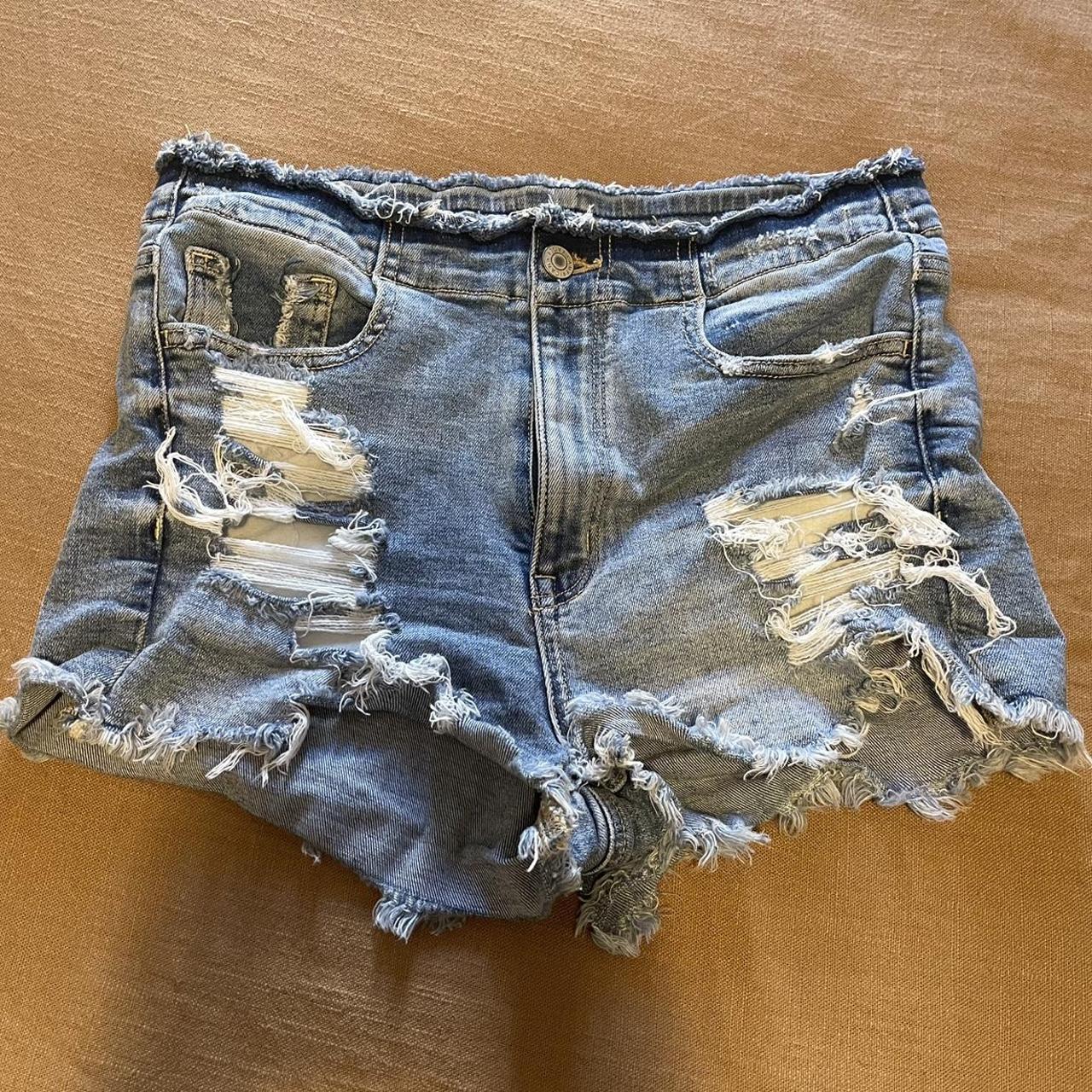 American Eagle Super Stretch Shorts Size Depop