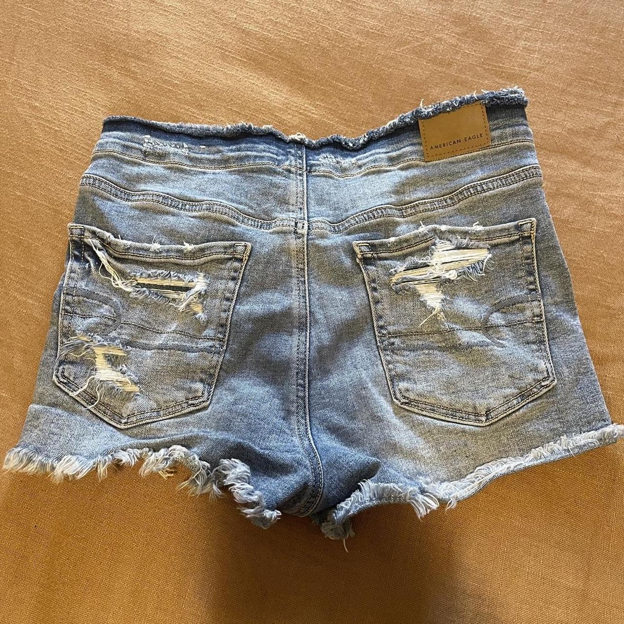 American Eagle Super Stretch Shorts Size Depop