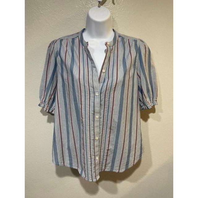 Lucky Brand S Button Up Striped Shirt Women's size - Depop