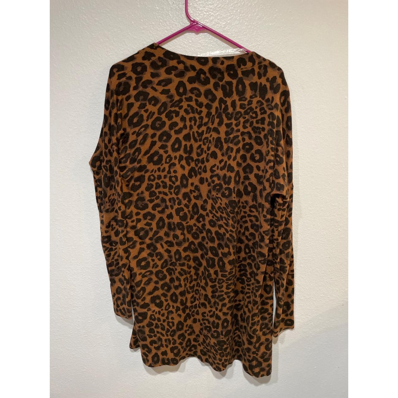 Sanctuary lenox leopard print cardigan sale