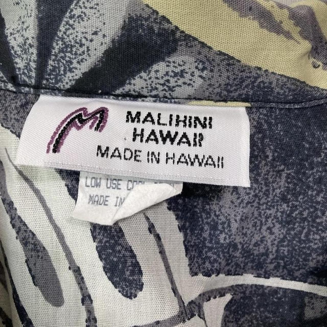 Mens Vintage MALIHINI Hawaii Hibiscus... - Depop