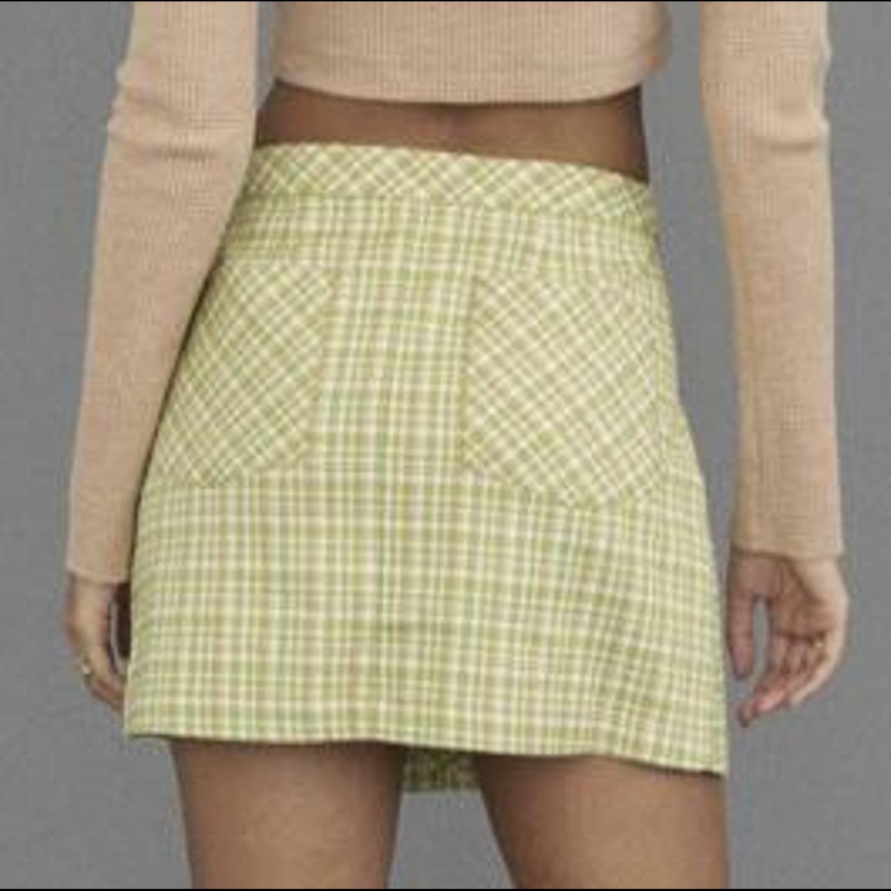 urban outfitters green skirt