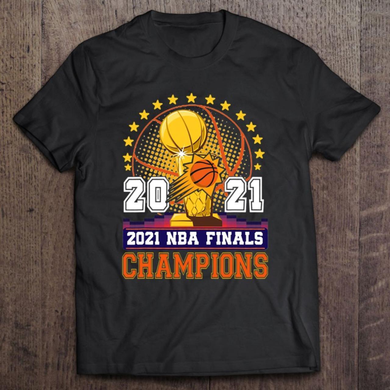 Vintage Phoenix Suns Finals Champions 2021 NBA... - Depop