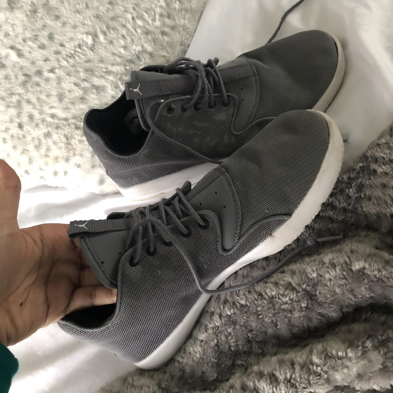 JORDAN ECLIPSES - GREY (really rare took me ages to... - Depop